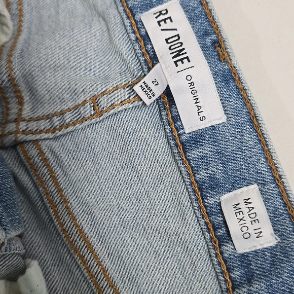 Re/Done 90s high waist ankle crop hazey indigo - Picture 10 of 15